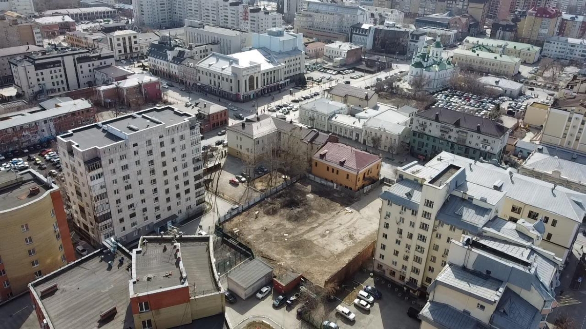 В Тюмени на месте бывшей парковки построят выставочное пространство и амфитеатр Администрация Тюмени