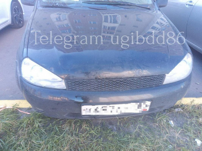 В Сургуте легковушка сбила шестилетнего ребенка Госавтоинспекция Югры