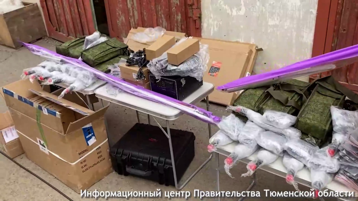 Тюменцам в зону СВО доставили дрон и спутниковый интернет Информцентр Правительства