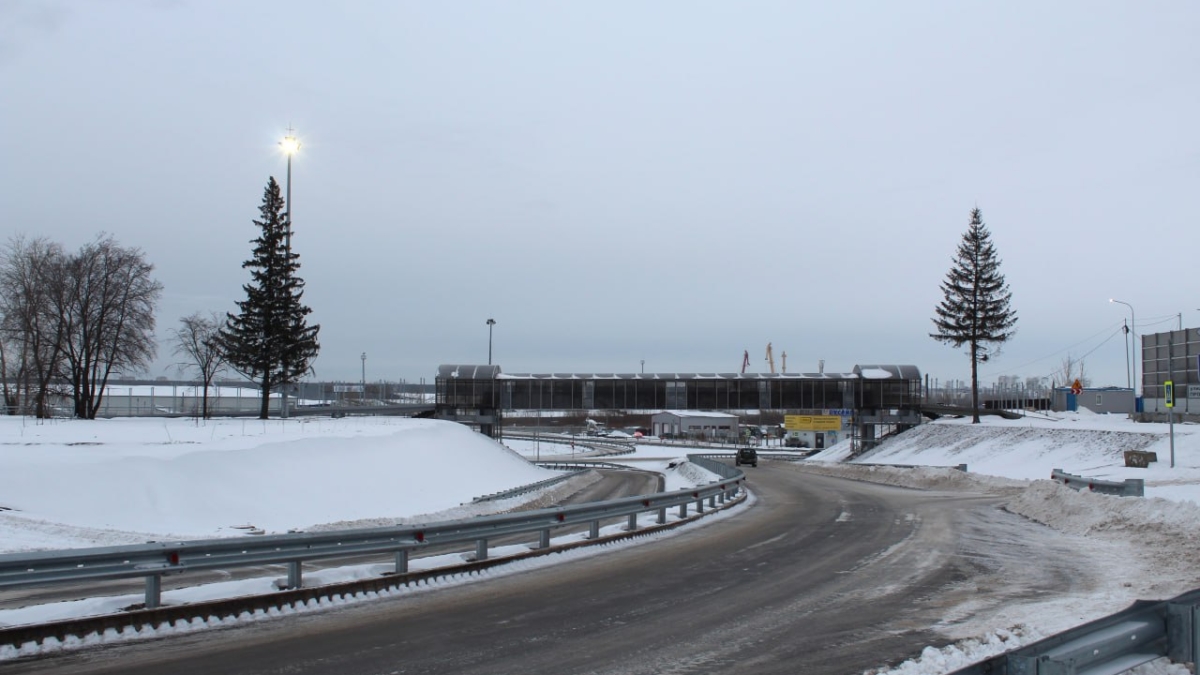 В Тюмени открыли рабочее движение в развязке улиц Мельникайте-Хабаровская ГУС ТО