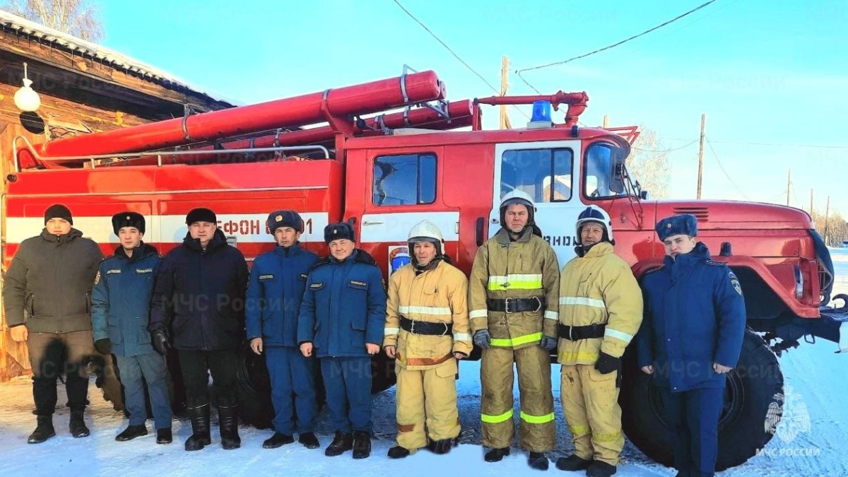 Добровольная пожарная команда появилась в Тюменской области