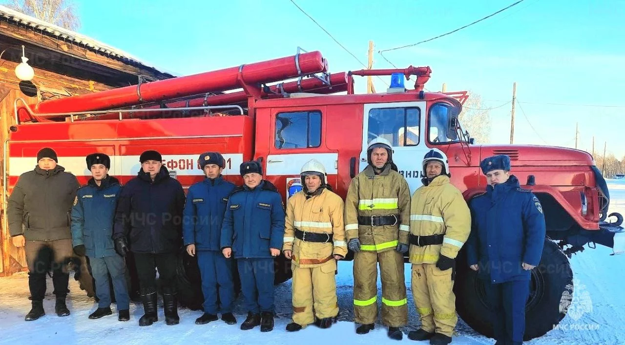 Добровольная пожарная команда появилась в Тюменской области