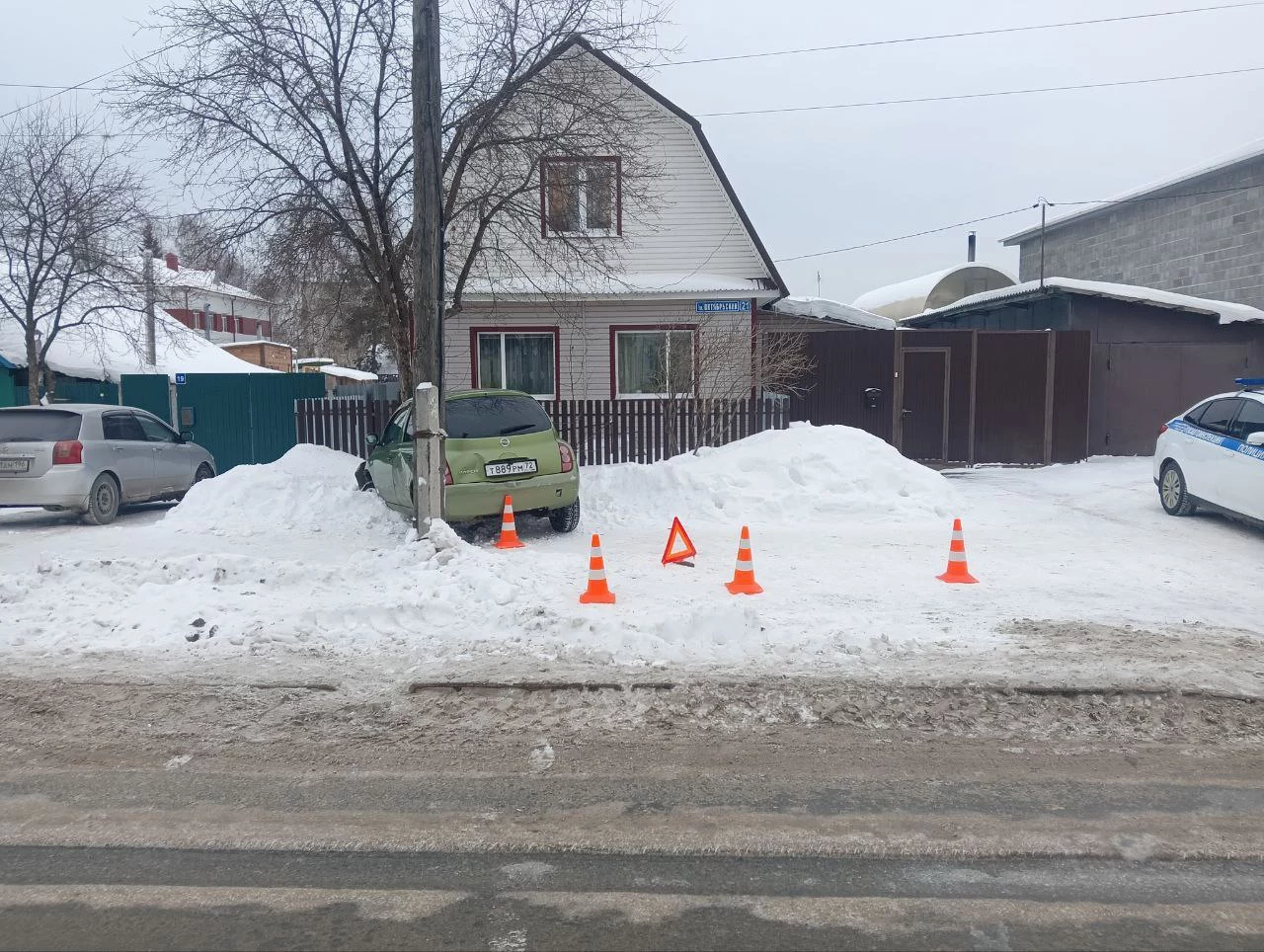 В поселке Боровском женщину сбила автомобилистка, обе ранены