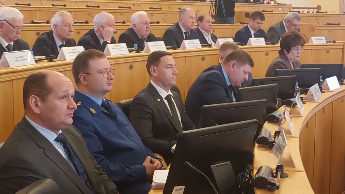 В Тюмени 8 февраля состоялось 26 заседание Тюменской областной Думы седьмого созыва