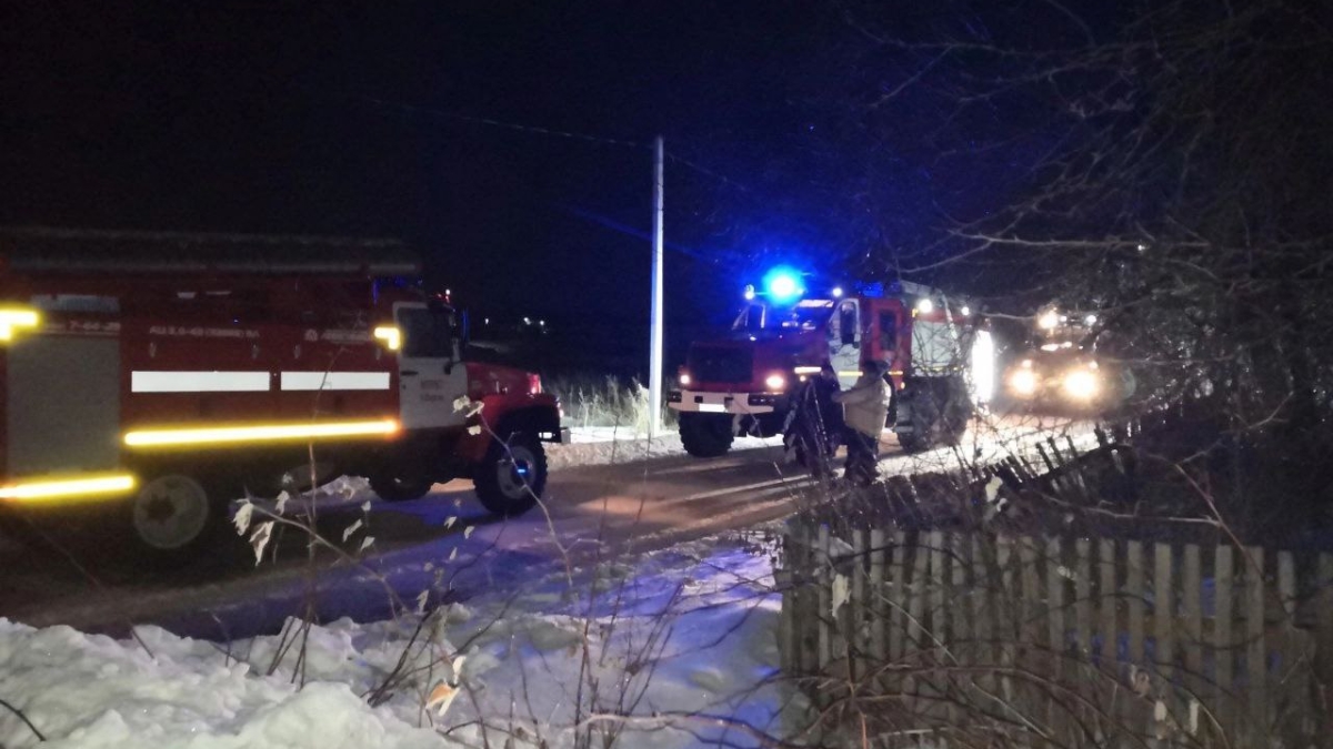 В Тюмени во время тушения пожара нашли тело человека