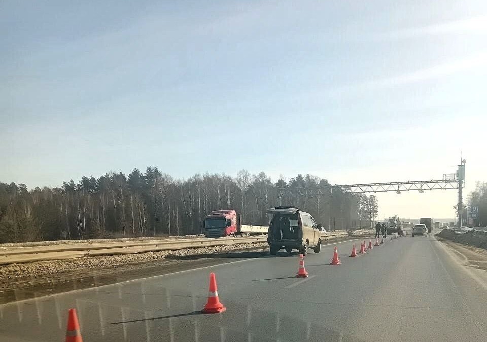 Водителей предупредили о дорожных работах на трассе Екатеринбург - Тюмень ГИБДД Свердловской области