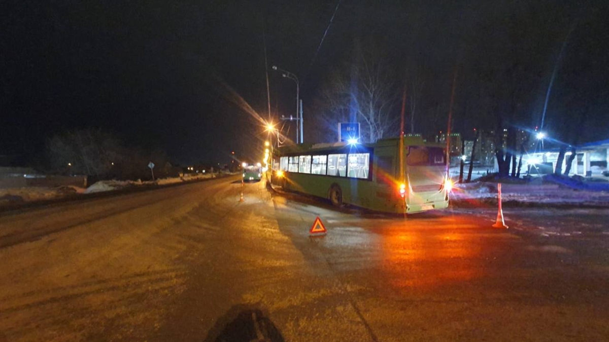 В Тюмени произошло столкновение двух автобусов ГИБДД Тюменской области