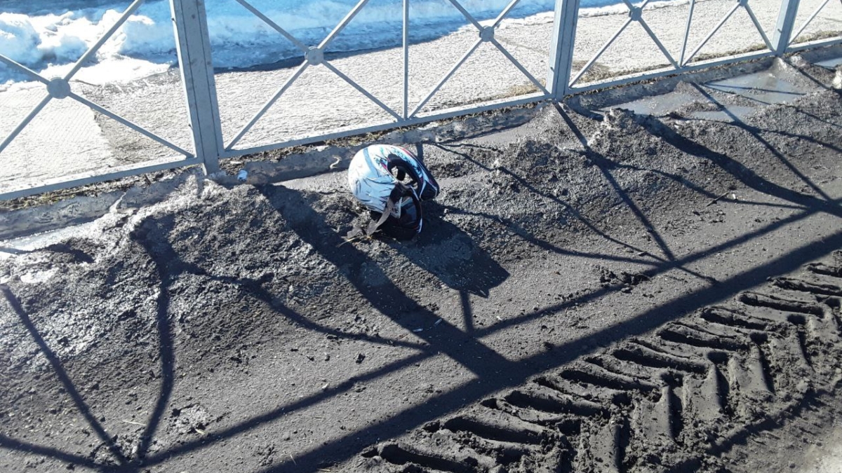 В Тюмени произошло ДТП с участием несовершеннолетнего мотоциклиста