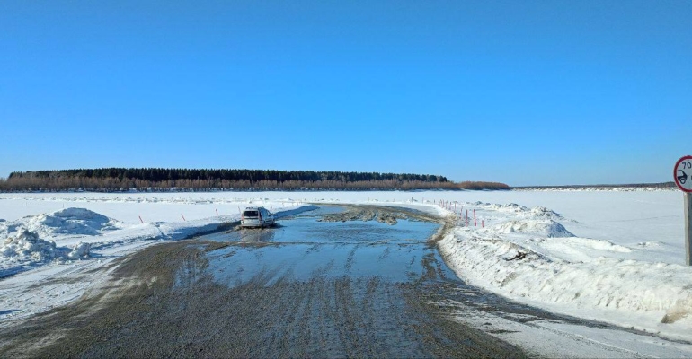 Ледовые переправы в Вагайском районе закроют с 30 марта