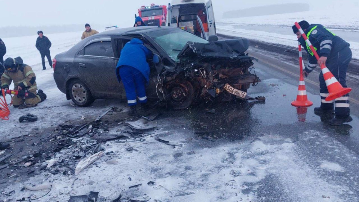 На трассе Тюмень-Омск ограничили движение транспортных средств