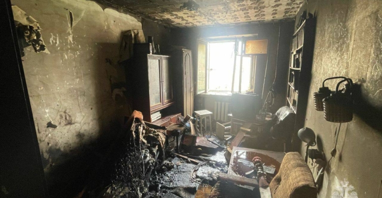 19 апреля в Тюмени при пожаре погиб человек
