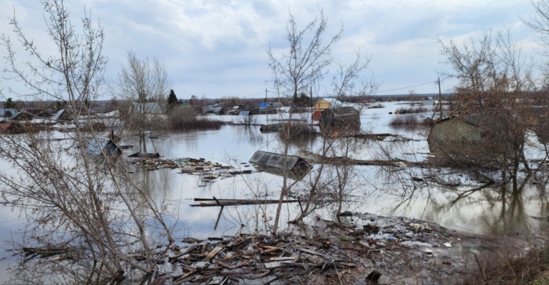 В Ишимском и Казанском районах организовали лодочные переправы