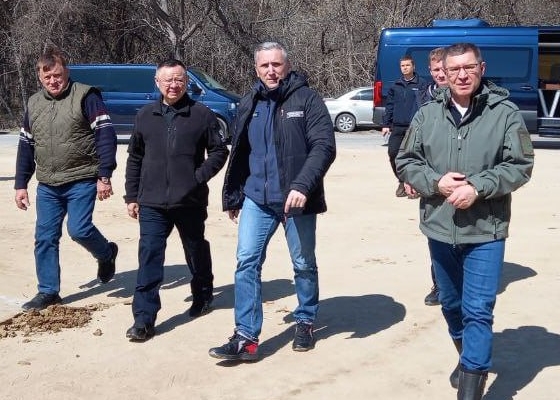 Глава Минстроя РФ посетил Ишим в связи с паводком
