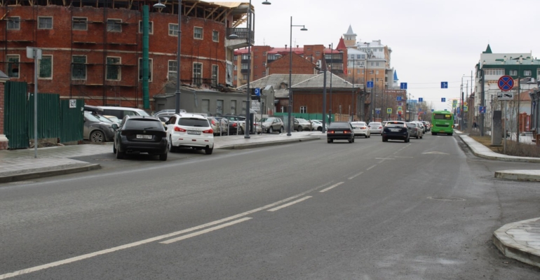 Участок улицы Ленина в Тюмени закрыли на полгода