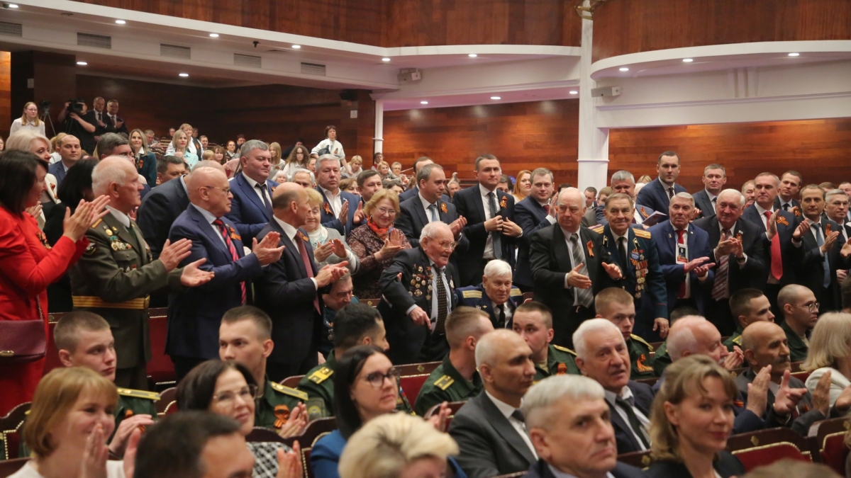 В Тюмени состоялся торжественный приём Главы города в канун Дня Победы