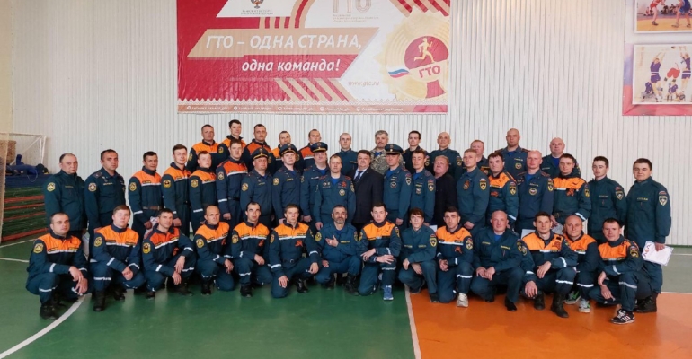 В Викуловском районе чествовали спасателей МЧС России из Югры и Свердловской области