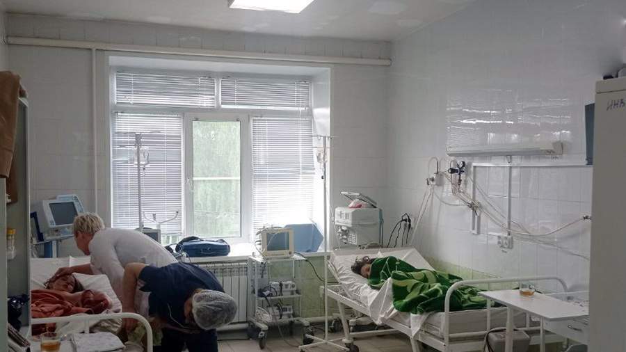 Вертолет доставит спасенных детей Вику и Гришу Крепп в больницу Тюмени t.me/minzdravso