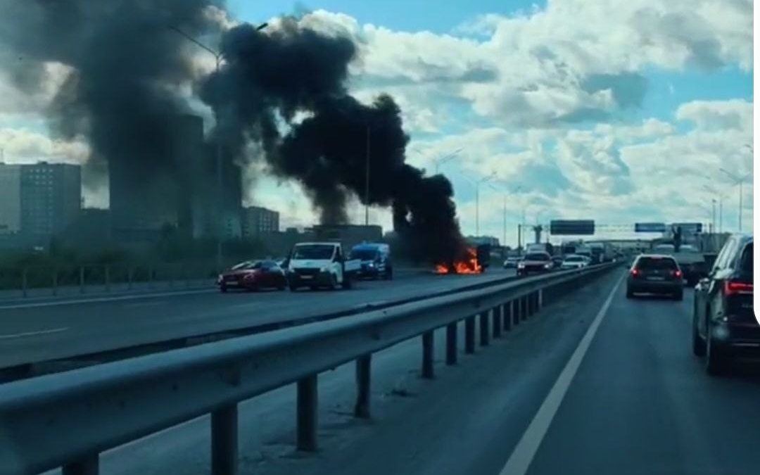 Скриншот видео очевидца