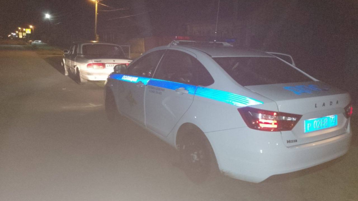 В Тюменской области задержан 15-летний подросток за рулем авто ГИБДД ТО