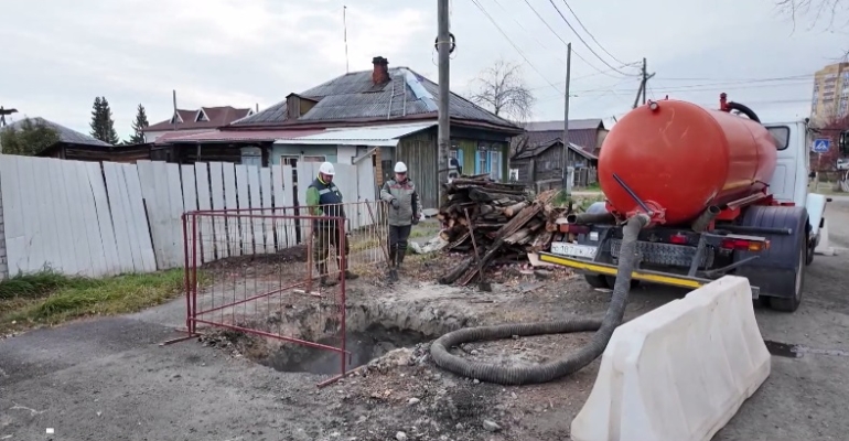 В Тюмени нескольких домов на улице Лизы Чайкиной остались без отопления