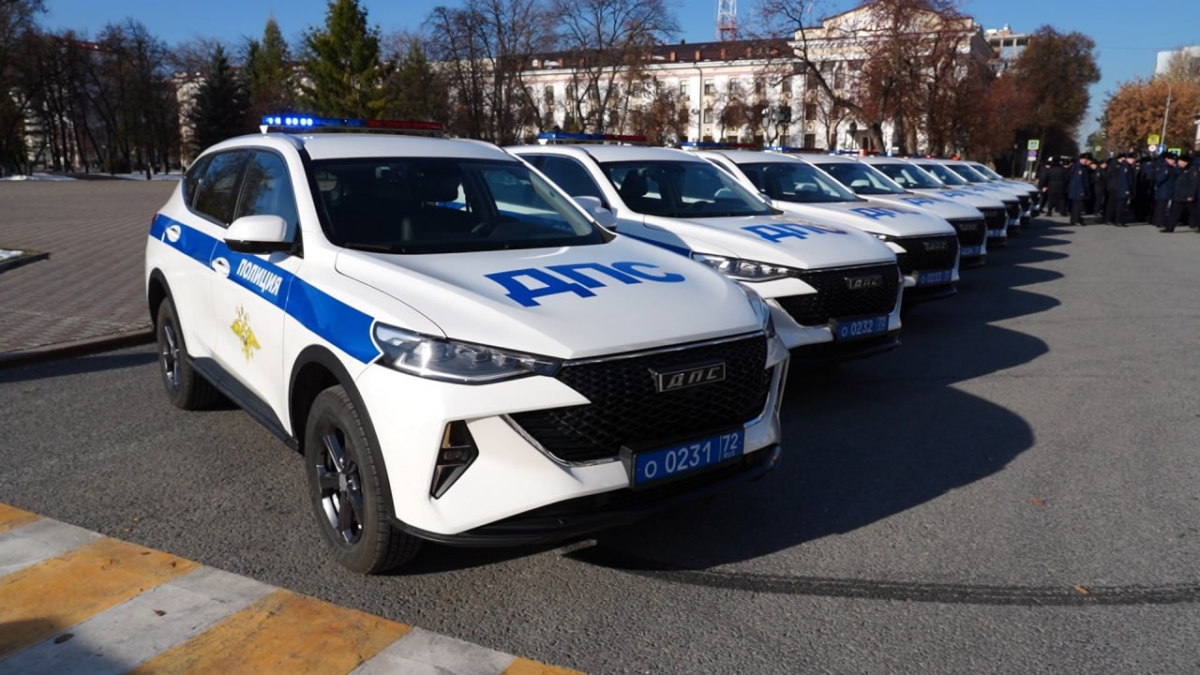 ГИБДД Тюменской области пополнилась новыми 15 патрульными автомобилями Госавтоинспекция Тюменской области