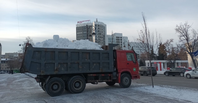 В Тюмени появится склад для снега