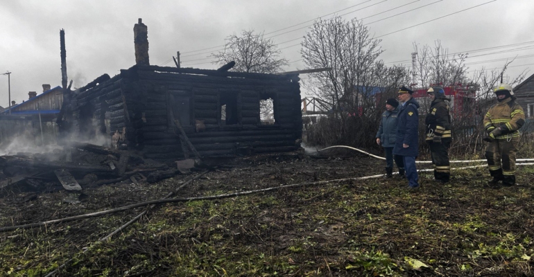 Прокуратура проводит проверку по факту пожара в Вагайском районе