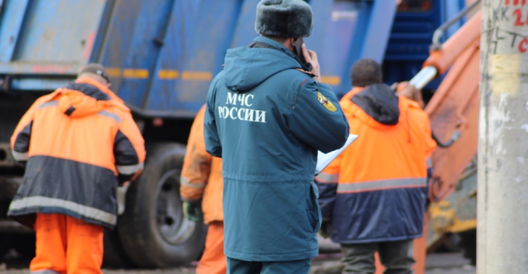 МЧС начало разбор взорвавшегося дома в Красногорском