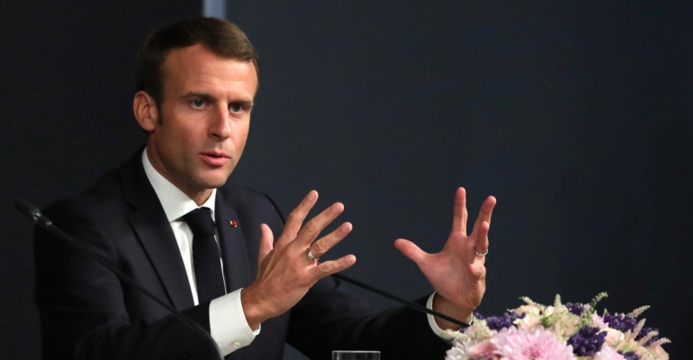 Дробницкий: Макрон готов к торговой войне с Китаем